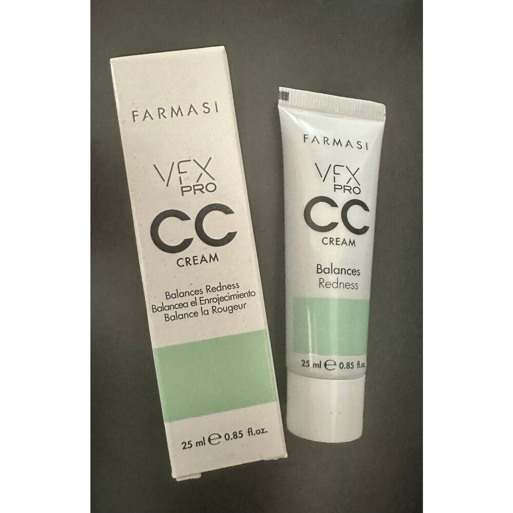 Farmasi VFX Pro CC Cream Balances Redness 0.85 oz - NEW